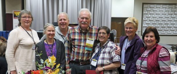 Master Gardeners at conference in 2018.