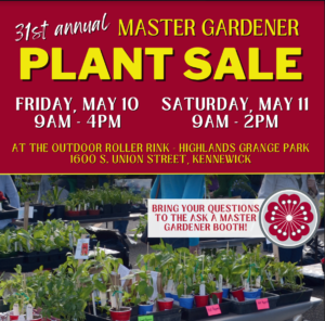 Plant sale flyer