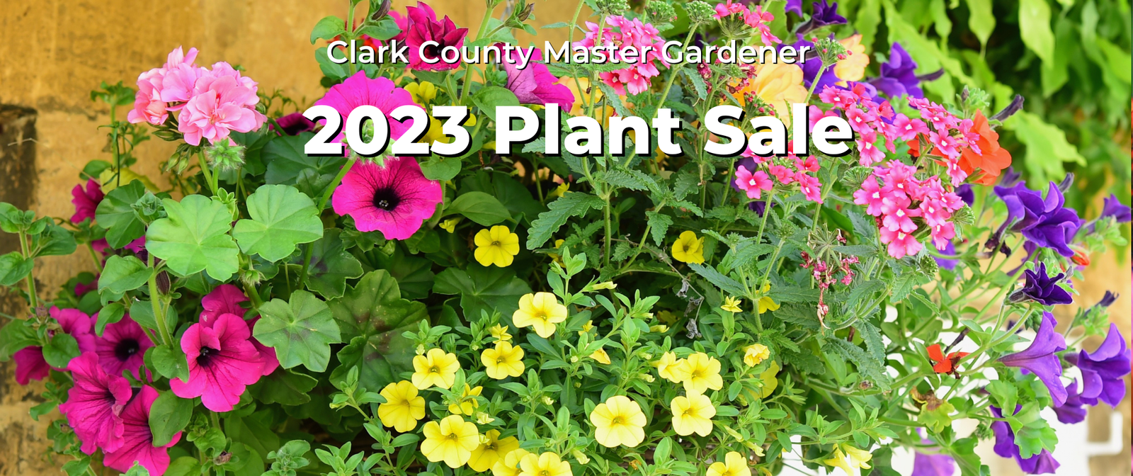 Clark County plant sale.