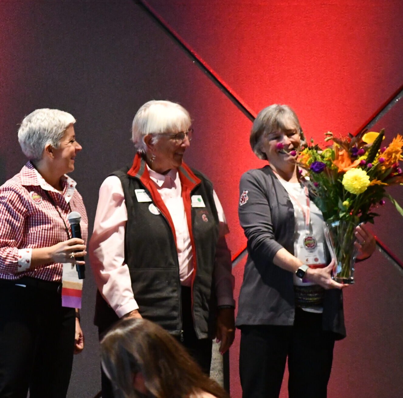 Don and two previous Master Gardener of the Year recipients.