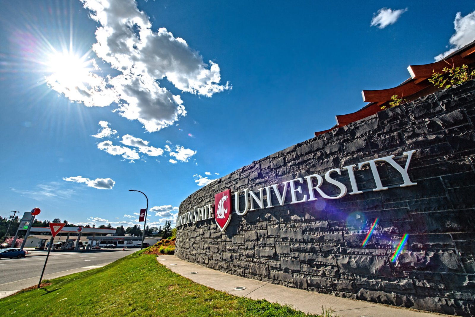 WSU campus.